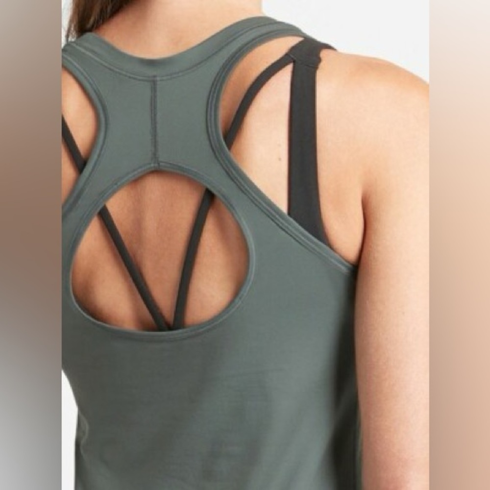 Athleta Women's Green Nitro Tank Top Size Small